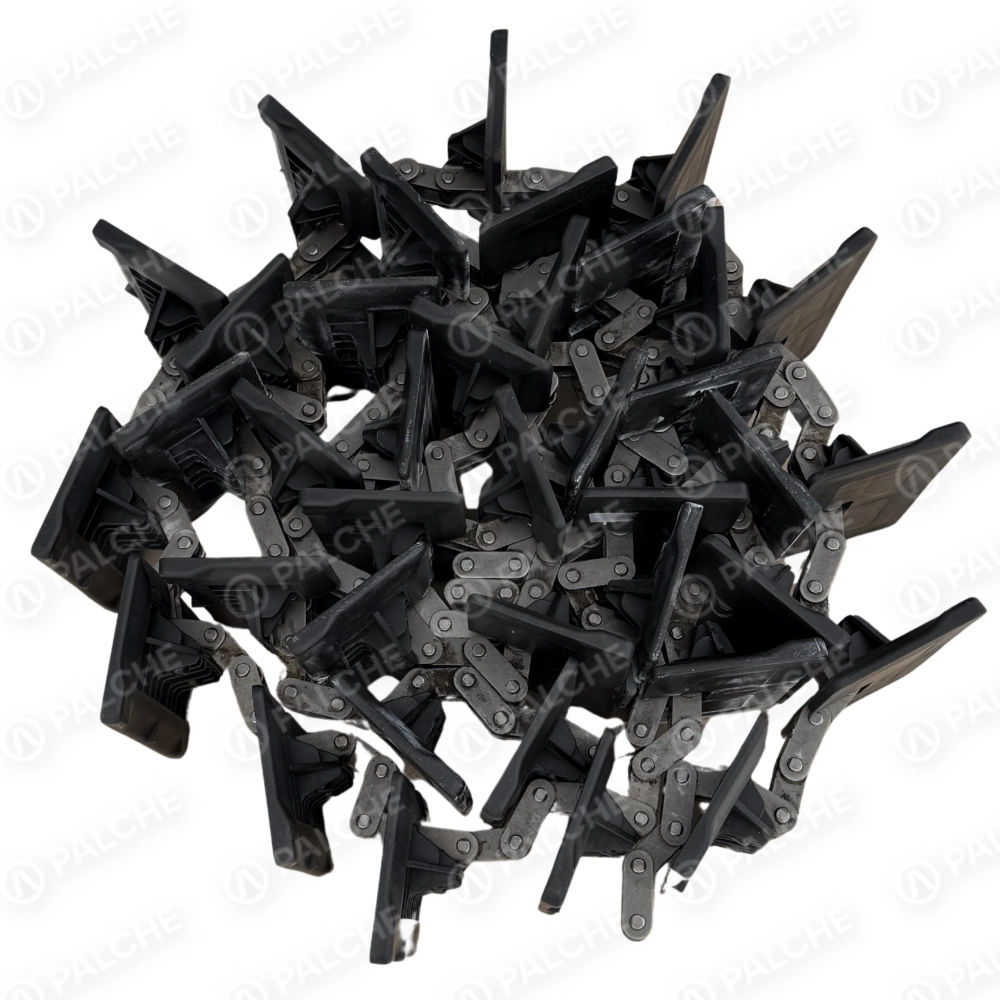 757209 Елеватор 39л зерновий 233х124,5  (пластиковий шкребок) (підходить до CLAAS)