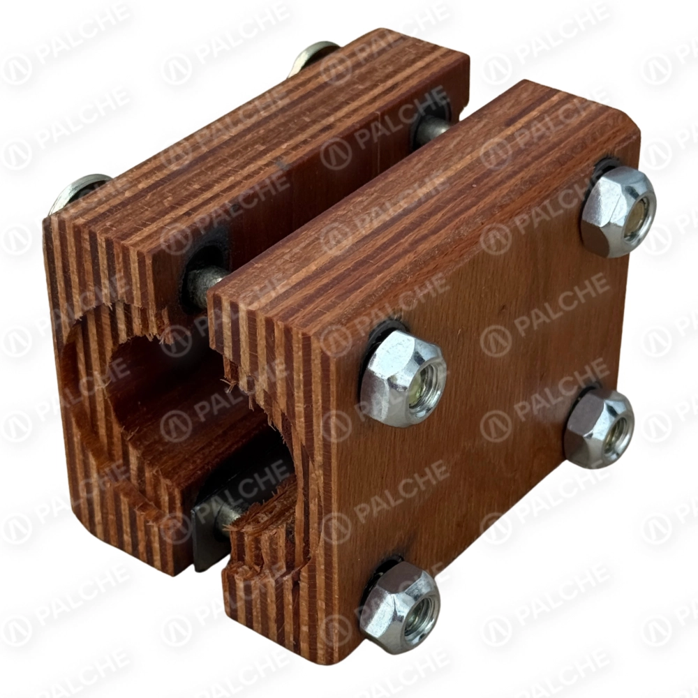 678258 Підшипник дерев'яний d 35 ( з болтами) (підходить до CLAAS) - alternative image